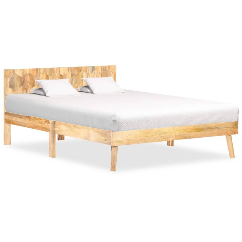 vidaXL Massivholzbett Mango 120x200 cm vidaXL Massivholzbett Mango 120x200 cm