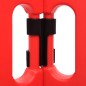 vidaXL Verkehrsabsperrungen 4 Stk. Rot 75x75x100 cm vidaXL Verkehrsabsperrungen 4 Stk. Rot 75x75x100 cm