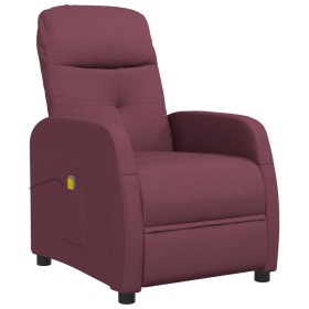 vidaXL Massagesessel Lila Stoff
