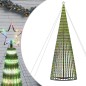 vidaXL Weihnachtsbaum Kegelform 1544 LEDs Mehrfarbig 500 cm vidaXL Weihnachtsbaum Kegelform 1544 LEDs Mehrfarbig 500 cm