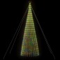 vidaXL Weihnachtsbaum Kegelform 1544 LEDs Mehrfarbig 500 cm vidaXL Weihnachtsbaum Kegelform 1544 LEDs Mehrfarbig 500 cm