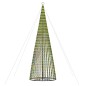 vidaXL Weihnachtsbaum Kegelform 1544 LEDs Mehrfarbig 500 cm vidaXL Weihnachtsbaum Kegelform 1544 LEDs Mehrfarbig 500 cm