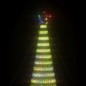 vidaXL Weihnachtsbaum Kegelform 1544 LEDs Mehrfarbig 500 cm vidaXL Weihnachtsbaum Kegelform 1544 LEDs Mehrfarbig 500 cm