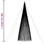 vidaXL Weihnachtsbaum Kegelform 1544 LEDs Mehrfarbig 500 cm vidaXL Weihnachtsbaum Kegelform 1544 LEDs Mehrfarbig 500 cm