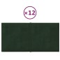 vidaXL Wandpaneele 12 Stk. Dunkelgrün 30x15 cm Samt 0,54 m² vidaXL Wandpaneele 12 Stk. Dunkelgrün 30x15 cm Samt 0,54 m²