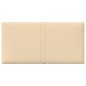 vidaXL Wandpaneele 12 Stk. Creme 30x15 cm Stoff 0,54 m² vidaXL Wandpaneele 12 Stk. Creme 30x15 cm Stoff 0,54 m²