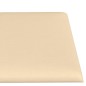 vidaXL Wandpaneele 12 Stk. Creme 30x15 cm Stoff 0,54 m² vidaXL Wandpaneele 12 Stk. Creme 30x15 cm Stoff 0,54 m²