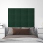 vidaXL Wandpaneele 12 Stk. Dunkelgrün 30x30 cm Stoff 1,08 m² vidaXL Wandpaneele 12 Stk. Dunkelgrün 30x30 cm Stoff 1,08 m²