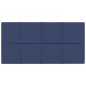 vidaXL Wandpaneele 12 Stk. Blau 60x30 cm Stoff 2,16 m² vidaXL Wandpaneele 12 Stk. Blau 60x30 cm Stoff 2,16 m²