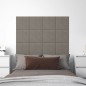 vidaXL Wandpaneele 12 Stk. Hellgrau 30x30 cm Samt 1,08 m² vidaXL Wandpaneele 12 Stk. Hellgrau 30x30 cm Samt 1,08 m²