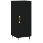 vidaXL Highboard Schwarz 34,5x34x180 cm Holzwerkstoff vidaXL Highboard Schwarz 34,5x34x180 cm Holzwerkstoff