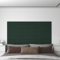 vidaXL Wandpaneele 12 Stk. Dunkelgrün 60x15 cm Stoff 1,08 m² vidaXL Wandpaneele 12 Stk. Dunkelgrün 60x15 cm Stoff 1,08 m²