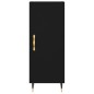 vidaXL Highboard Schwarz 34,5x34x180 cm Holzwerkstoff vidaXL Highboard Schwarz 34,5x34x180 cm Holzwerkstoff