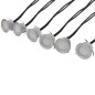 vidaXL LED-Bodenleuchten 6 Stk. Warmweiß vidaXL LED-Bodenleuchten 6 Stk. Warmweiß