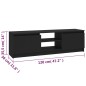 vidaXL TV-Schrank Schwarz 120×30×35,5 cm Holzwerkstoff vidaXL TV-Schrank Schwarz 120×30×35,5 cm Holzwerkstoff