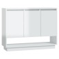 vidaXL Sideboard Hochglanz-Weiß 97x31x75 cm Holzwerkstoff vidaXL Sideboard Hochglanz-Weiß 97x31x75 cm Holzwerkstoff