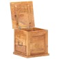 vidaXL Truhe 40x40x40 cm Akazie Massivholz vidaXL Truhe 40x40x40 cm Akazie Massivholz