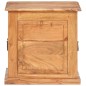 vidaXL Truhe 40x40x40 cm Akazie Massivholz vidaXL Truhe 40x40x40 cm Akazie Massivholz