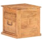 vidaXL Truhe 40x40x40 cm Akazie Massivholz vidaXL Truhe 40x40x40 cm Akazie Massivholz