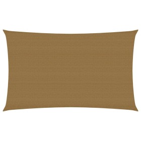 vidaXL Sonnensegel 160 g/m² Taupe 4x7 m HDPE