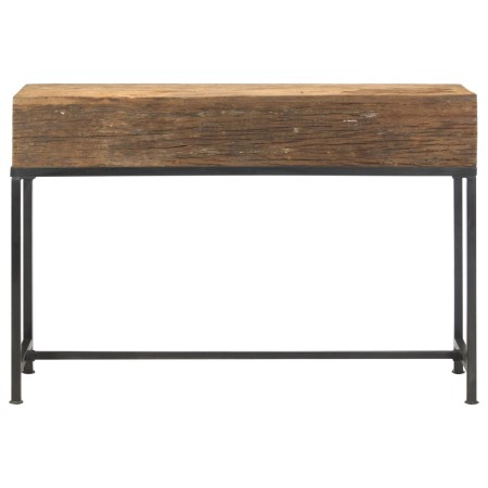 vidaXL Konsolentisch 120x30x80 cm Altholz Massiv