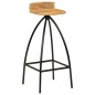 vidaXL Barhocker 2 Stk. Massivholz Mango vidaXL Barhocker 2 Stk. Massivholz Mango