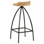 vidaXL Barhocker 2 Stk. Massivholz Mango vidaXL Barhocker 2 Stk. Massivholz Mango