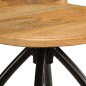 vidaXL Barhocker 2 Stk. Massivholz Mango vidaXL Barhocker 2 Stk. Massivholz Mango