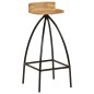 vidaXL Barhocker 2 Stk. Massivholz Mango vidaXL Barhocker 2 Stk. Massivholz Mango