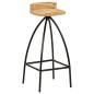 vidaXL Barhocker 2 Stk. Massivholz Mango vidaXL Barhocker 2 Stk. Massivholz Mango
