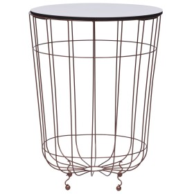 vidaXL Couchtisch Golden Ø 40 cm