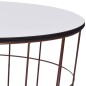 vidaXL Couchtisch Golden Ø 40 cm vidaXL Couchtisch Golden Ø 40 cm