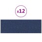 vidaXL Wandpaneele 12 Stk. Blau 90x30 cm Stoff 3,24 m² vidaXL Wandpaneele 12 Stk. Blau 90x30 cm Stoff 3,24 m²