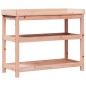 vidaXL Pflanztisch mit Ablagen 108x45x86,5 cm Massivholz Douglasie vidaXL Pflanztisch mit Ablagen 108x45x86,5 cm Massivholz Douglasie