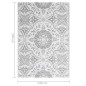 vidaXL Outdoor-Teppich Hellgrau 140x200 cm PP vidaXL Outdoor-Teppich Hellgrau 140x200 cm PP