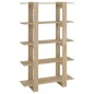 vidaXL Bücherregal/Raumteiler Sonoma-Eiche 100×30×160 cm vidaXL Bücherregal/Raumteiler Sonoma-Eiche 100×30×160 cm