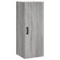 vidaXL Highboard Grau Sonoma 34,5x34x180 cm Holzwerkstoff vidaXL Highboard Grau Sonoma 34,5x34x180 cm Holzwerkstoff
