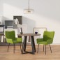vidaXL Esszimmerstühle 2 Stk. Hellgrün Samt vidaXL Esszimmerstühle 2 Stk. Hellgrün Samt