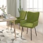 vidaXL Esszimmerstühle 2 Stk. Hellgrün Samt vidaXL Esszimmerstühle 2 Stk. Hellgrün Samt