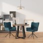vidaXL Esszimmerstühle 2 Stk. Drehbar Blau Samt vidaXL Esszimmerstühle 2 Stk. Drehbar Blau Samt