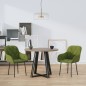 vidaXL Esszimmerstühle 2 Stk. Hellgrün Samt vidaXL Esszimmerstühle 2 Stk. Hellgrün Samt
