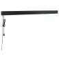 vidaXL Markise Einziehbar Anthrazit 3,5x2,5 m Stoff und Aluminium vidaXL Markise Einziehbar Anthrazit 3,5x2,5 m Stoff und Aluminium
