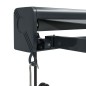vidaXL Markise Einziehbar Anthrazit 3,5x2,5 m Stoff und Aluminium vidaXL Markise Einziehbar Anthrazit 3,5x2,5 m Stoff und Aluminium