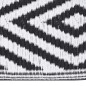 vidaXL Outdoor-Teppich Schwarz 140x200 cm PP vidaXL Outdoor-Teppich Schwarz 140x200 cm PP