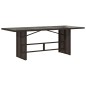 vidaXL 7-tlg. Garten-Essgruppe mit Kissen Braun Poly Rattan vidaXL 7-tlg. Garten-Essgruppe mit Kissen Braun Poly Rattan