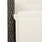 vidaXL 7-tlg. Garten-Essgruppe mit Kissen Braun Poly Rattan vidaXL 7-tlg. Garten-Essgruppe mit Kissen Braun Poly Rattan