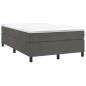 vidaXL Boxspringbett mit Matratze Dunkelgrün 120x190 cm Samt vidaXL Boxspringbett mit Matratze Dunkelgrün 120x190 cm Samt