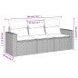 vidaXL 3-tlg. Garten-Sofagarnitur mit Kissen Braun Poly Rattan vidaXL 3-tlg. Garten-Sofagarnitur mit Kissen Braun Poly Rattan