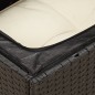vidaXL Garten-Ecksofa mit Kissen Schwarz Poly Rattan vidaXL Garten-Ecksofa mit Kissen Schwarz Poly Rattan