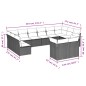 vidaXL 12-tlg. Garten-Sofagarnitur mit Kissen Braun Poly Rattan vidaXL 12-tlg. Garten-Sofagarnitur mit Kissen Braun Poly Rattan